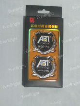 Car Side Labeled Metal Side Marked Emblems Auto Logo Sticker ,domed logo sticker