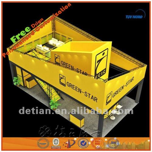 6m*6m(size can be customised) light collapsible fast portable aluminum exhibition booth