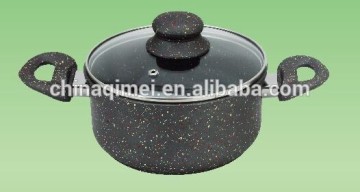 new marble coating carbon steel casserole
