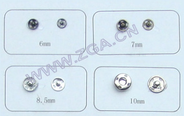 Sewing Press Button, spring snap button