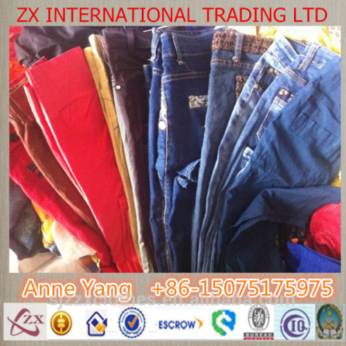 good quality used jean pants for men, wholesale used clothing