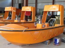 GRP open rescue boat for 10-50 persons for sales