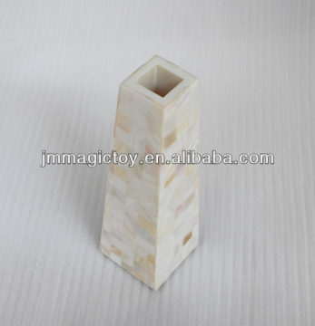 SL-FV001 modern natural shell mosaic flower vase
