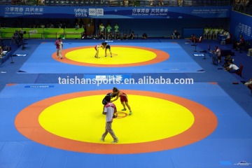 UWW approved wrestling mat (FILA certification)