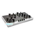 Glen embutido hob de vidro com quadro SS