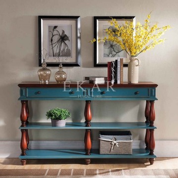 Alibaba Hot sale Retro Wooden Console Table