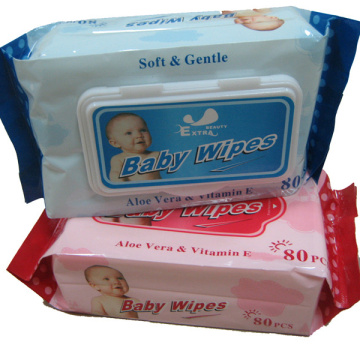 Lingettes nettoyantes antibactériennes pour bébé