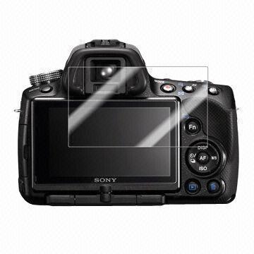 Weatherproof camera LCD guard