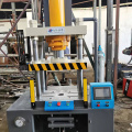 Hydraulic press with feeding device