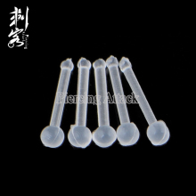 Body Piercing Clear Nose Bone Retainers with Ball