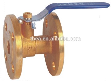 DN series copper flange ball valve