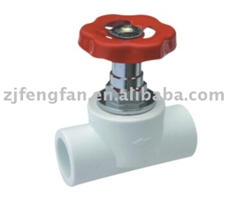 ppr pipe fitting stop valve