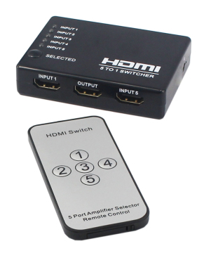 Shenzhen ASK HDMI Switch 5 x 1