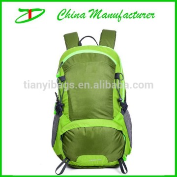 China wholesale waterproof nylon hiking backpack