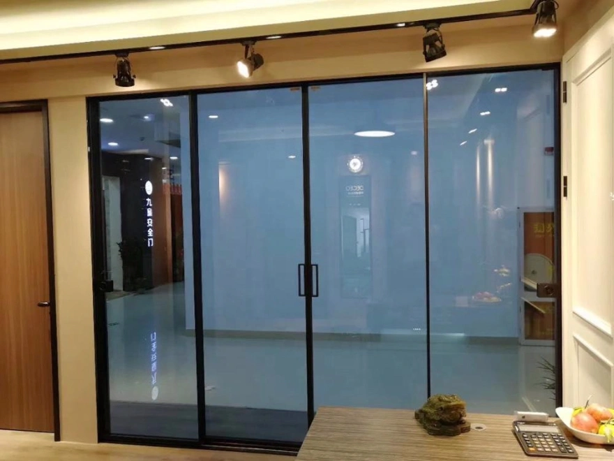 Mninimal Frame Soft Closing Glass Sliding Door