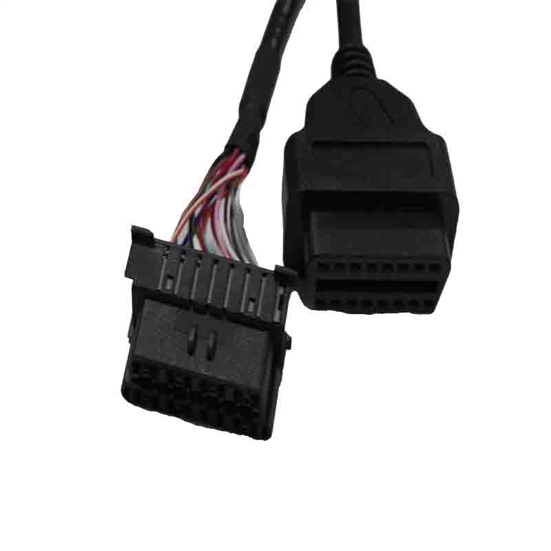 OBD2-Y-Kabel, OBD2-Konvertierungsleitung für ein bis zwei Autos OBD2 Y Cable OBD2 One to Two Car Conversion Line