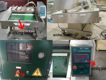 Chicken and Aquatic Product Continuous-type Vacuum Packing Machine