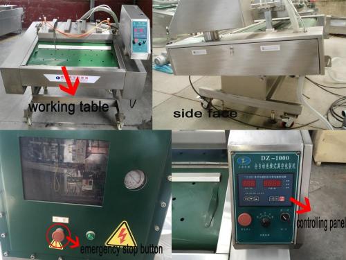 Ayam dan Akuatik Produk Continuous-type Vacuum Packing Machine