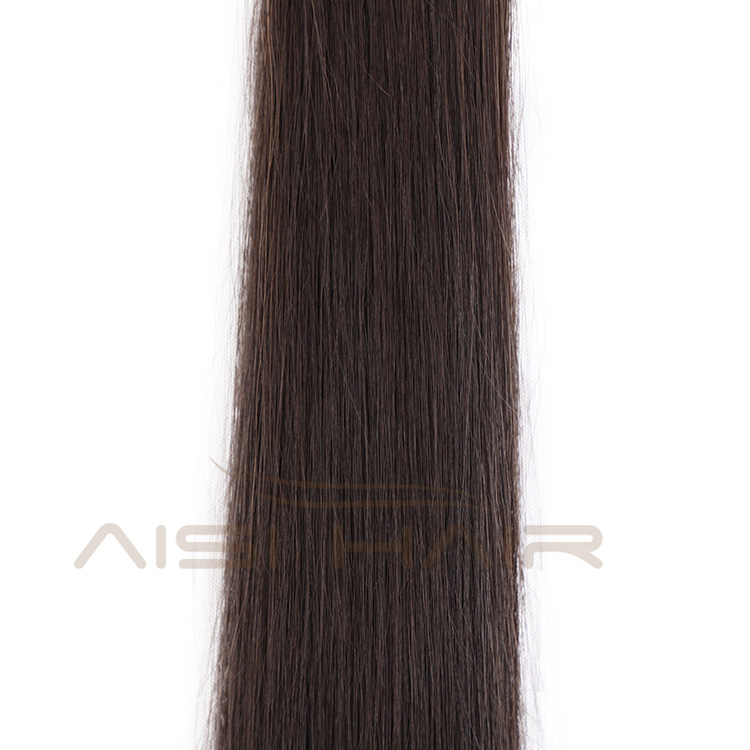 Aisi Hair Double Drawn Pre Bonded I Tip Brazilian Human Hair Extension Keratin I Tip Hair Extensions for Women