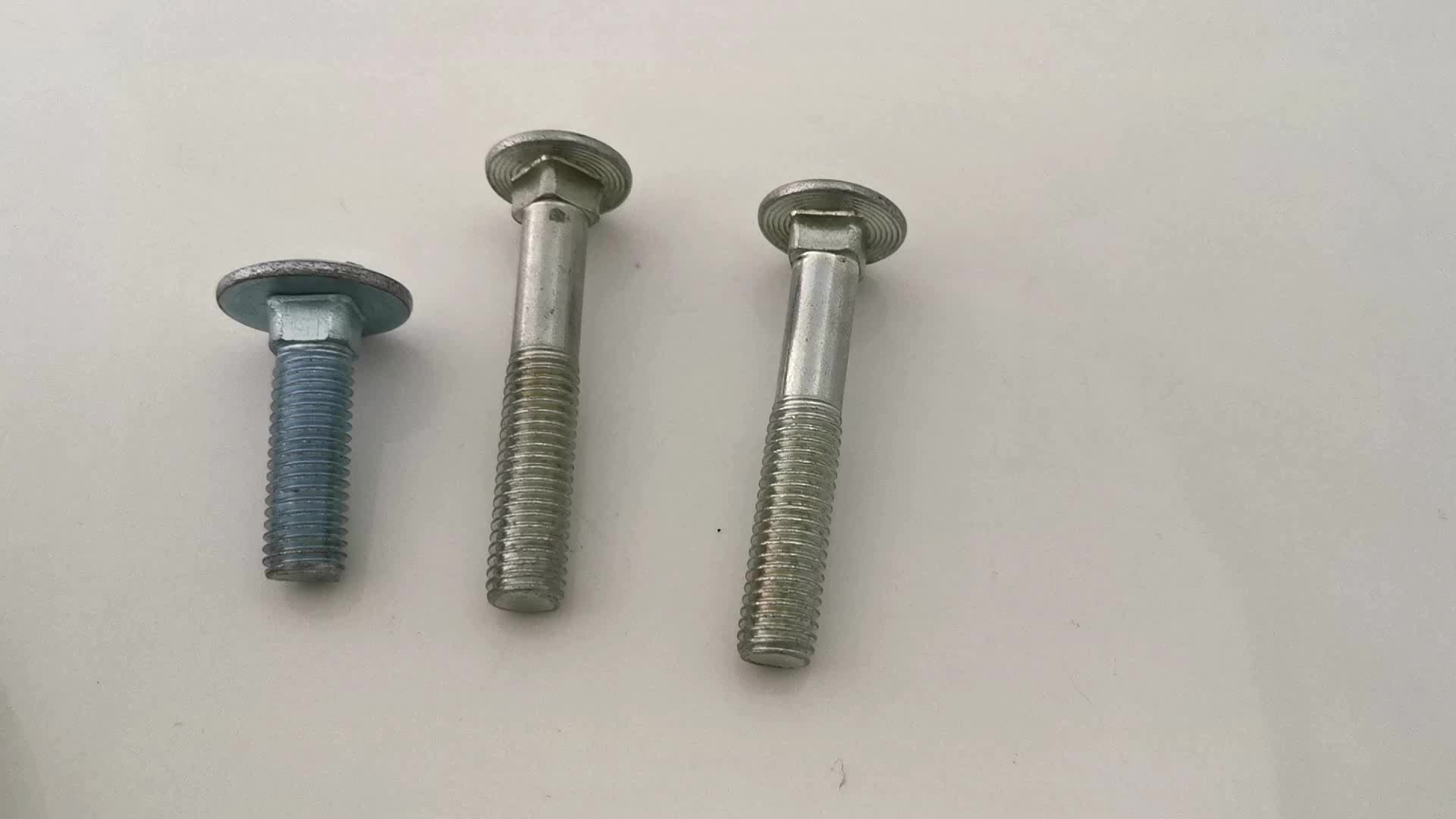 čelik Vijci s okruglom glavom carriage bolt