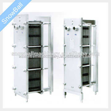 Attractive in price and quality icecream plate type heat exchange facility