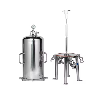 12 Inch Stainless Steel Stack Lenticular Filter Housing