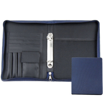 Modernqiu A5 Fabric Ring Binder Briefcase