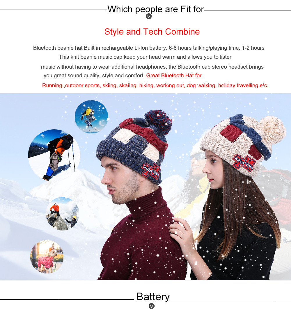 Wireless Headphone Beanie