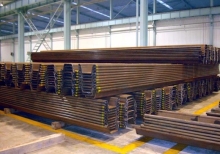U shape sheet piles