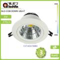 3W COB down light  CE RoHS 6400K