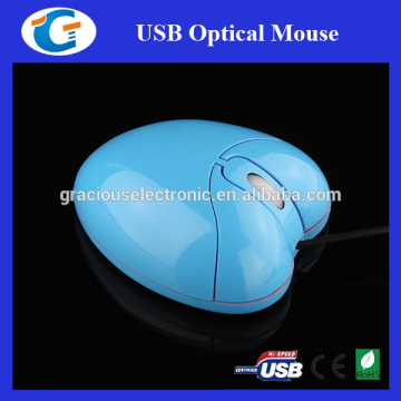 Special Sweet Heart 3D Optical Shaped Wired Mini Micro Mouse Mice