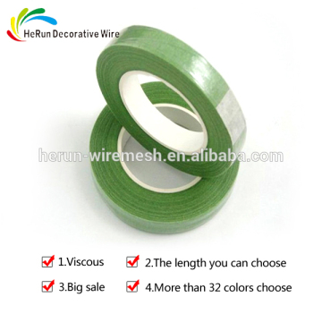 HR green color floral paper tape