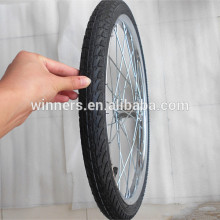 20x1.75 bicycle trailer wheels rubber steel spoke wheels