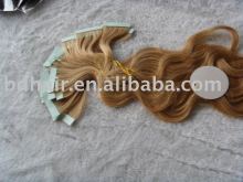 skin weft hair extensions, tape hair extensions, human hair