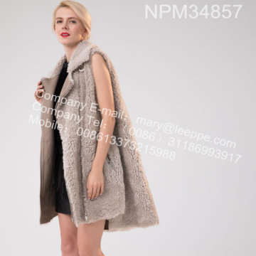 Winter Lady Icelandic Lamb Fur Gilet