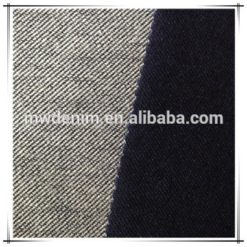 Indigo inclined terry knit denim fabric denim fabric for jeans