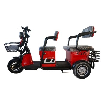 Mini E-trikes: Electric E-Bike Tricycle with Foldable Cargo Box