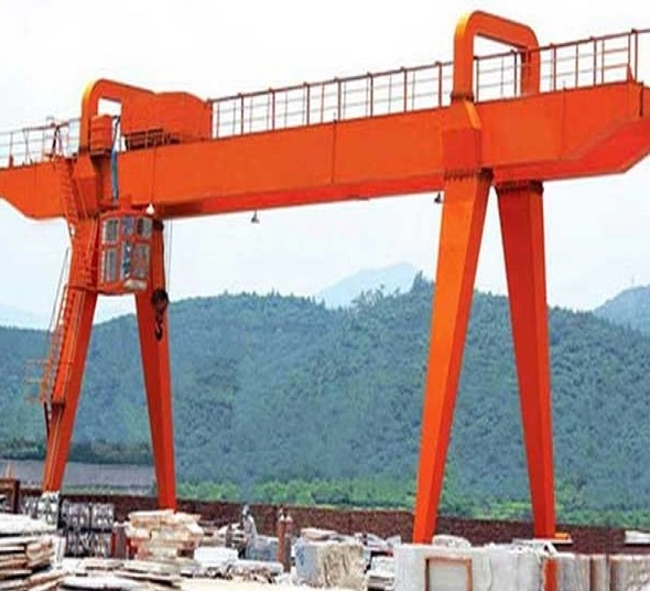 Customerized Heavy Duty 10t 15t 20ton Mg Double Girder Girder Gantry Crane with Hook