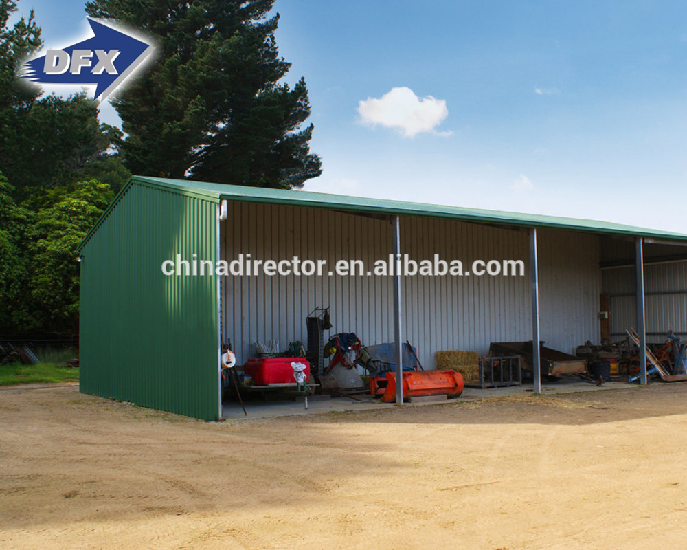 Customized Metal Building Construction Low Cost Prefab Steel Structure