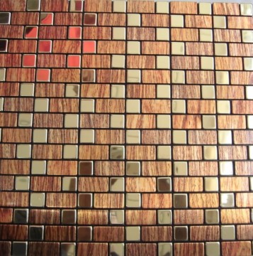 Self-Adhesive Metal Mosaic Aluminum Composite Panle (RCB14-N66)
