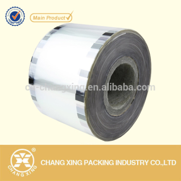 Transparent peelable lidding films for PP/PET/PS/PVC cup packaging