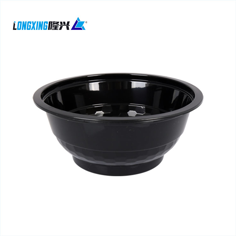 800 ml 30 oz disposable PP plastic dessert soup noodle salad round bowl