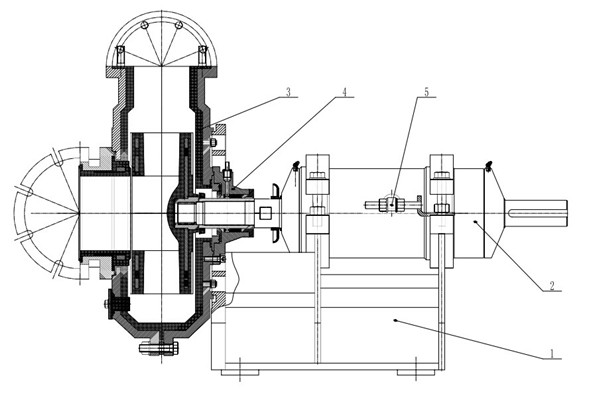 LINATEX RUIBBER SLURRY PUMP STRUCTION