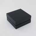 Empaque personalizado personalizado elegante negro Cajita cosmética