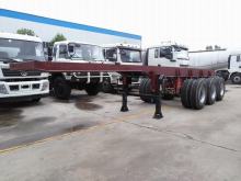 Used 3 Axle 40FT Flatbed Trailer