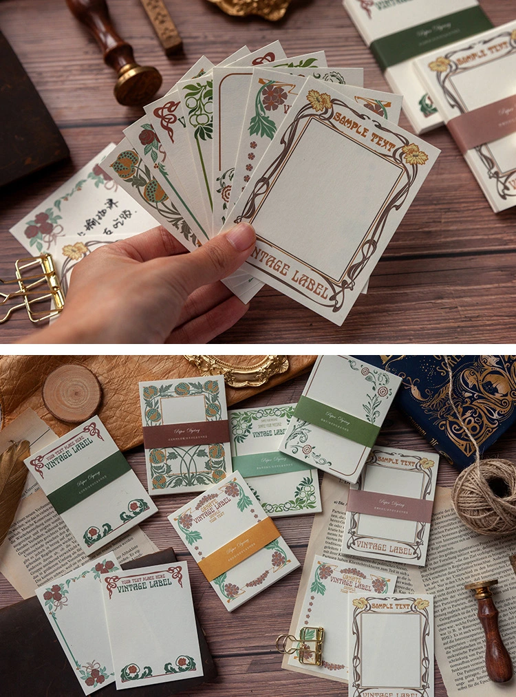 30PCS Per Set Retro Design Memo Paper