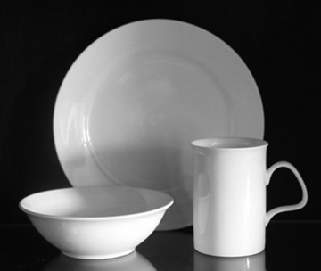 15pcs Ceramic Restaurant Dinnerware Set