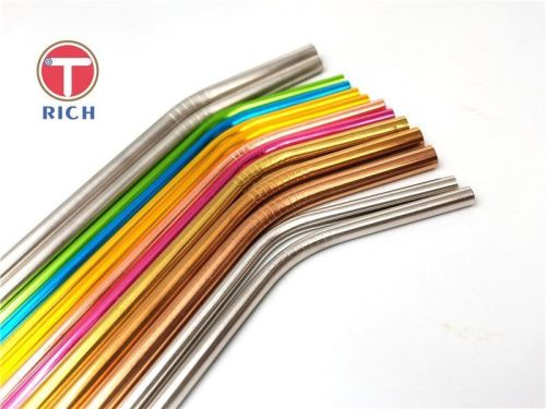 Gred makanan mesra alam 304/316 Straws keluli tahan karat