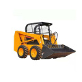 Bộ tải nhỏ đứng trên Skid Steer với xô