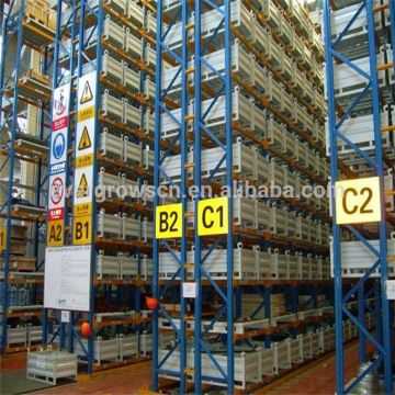 Warehouse logistic equipment racking system